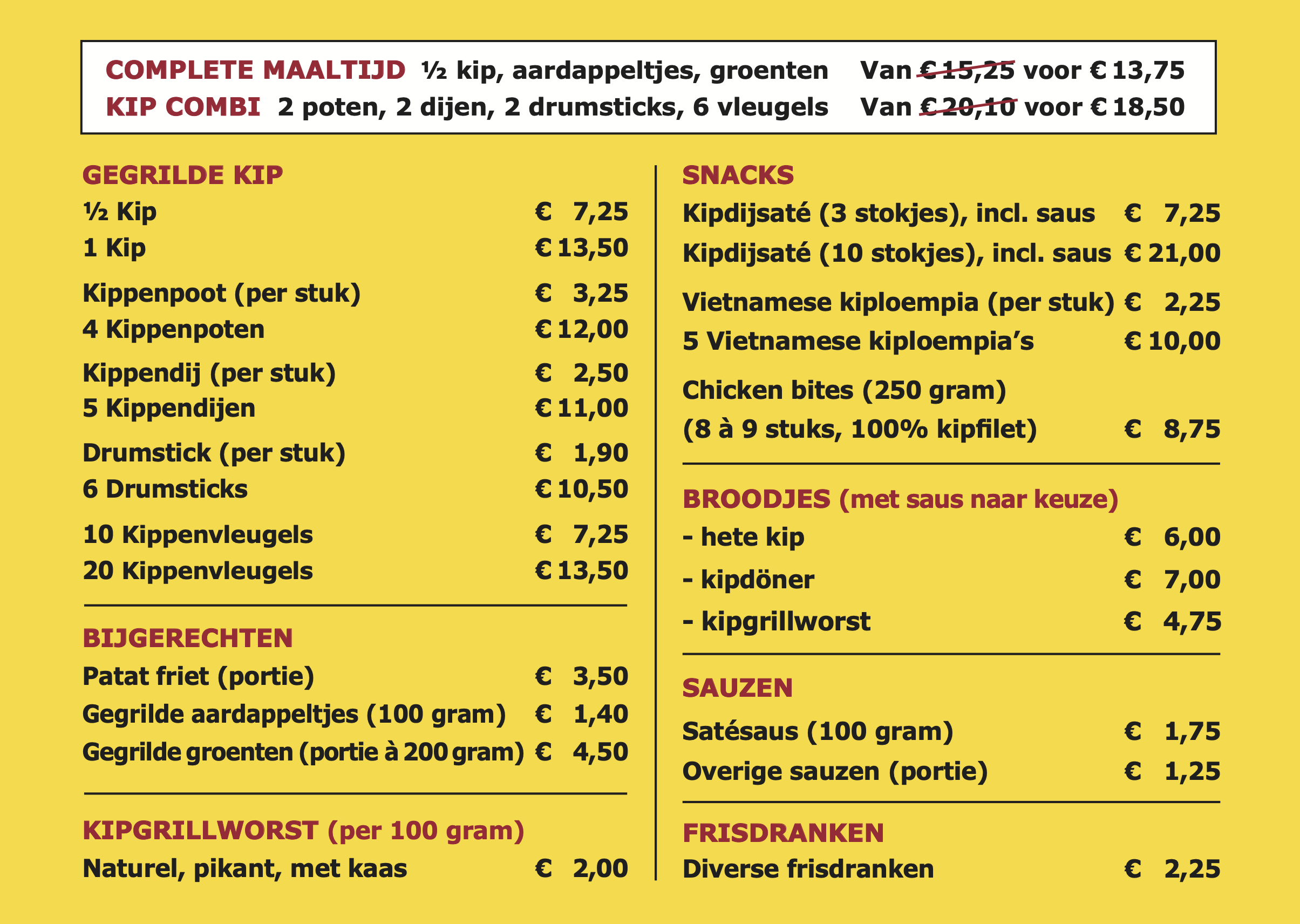 Assortiment - Onze Producten